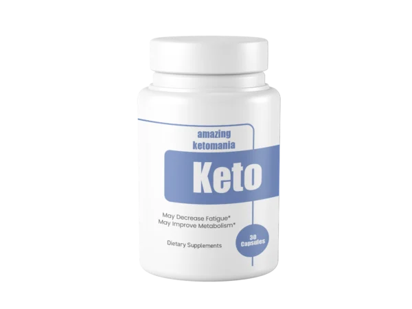 Bottle of 2x Keto Capsules 30 Capsules